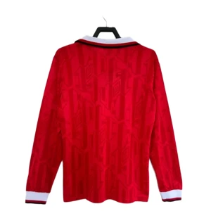 Manchester United Retro Trikot 1992-94 Heim Herren Langarm