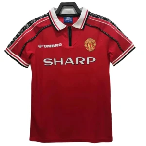 Manchester United Retro Trikot 1998-99 Heim Herren