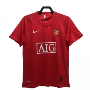 Manchester United Retro Trikot 2007-08 Heim Herren