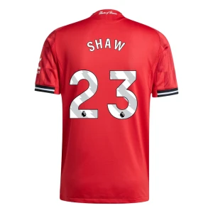 Manchester United Shaw #23 Fußballtrikot 2025-26 Heimtrikot Herren