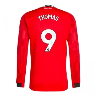 Manchester United Thomas #9 Fußballtrikot 2025-26 Heimtrikot Herren Langarm