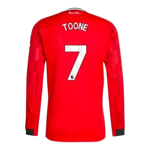 Manchester United Toone #7 Fußballtrikot 2025-26 Heimtrikot Herren Langarm