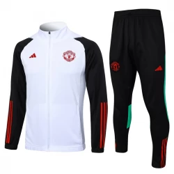 Manchester United Trainingsanzüge Jacke 2023-24 Weiß