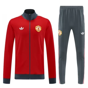 Manchester United Trainingsanzüge Jacke 2025-26 Rot