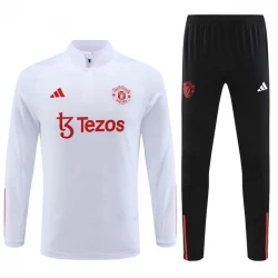 Manchester United Trainingsanzüge Sweatshirt 2023-24 Weiß