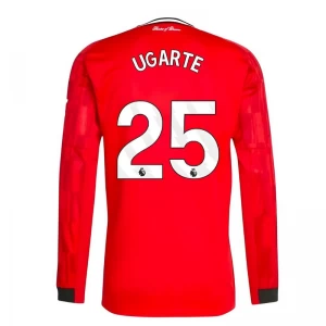 Manchester United Ugarte #25 Fußballtrikot 2025-26 Heimtrikot Herren Langarm
