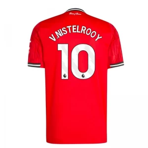 Manchester United V. Nistelrooy #10 Fußballtrikot 2025-26 Heimtrikot Herren