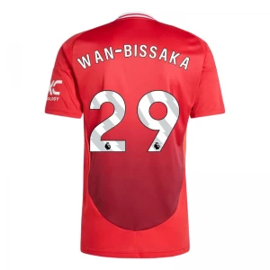 Manchester United Wan-bissaka #29 Fußballtrikot 2024-25 Heimtrikot Herren