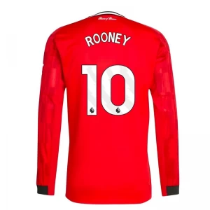 Manchester United Wayne Rooney #10 Fußballtrikot 2025-26 Heimtrikot Herren Langarm