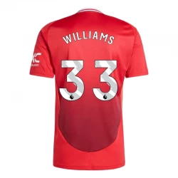 Manchester United Williams #33 Fußballtrikot 2024-25 Heimtrikot Herren