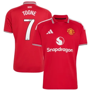 Manchester United WSL Toone #7 Fußballtrikot 2026-27 Heimtrikot Herren