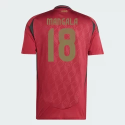 Mangala #18 Belgien Fußballtrikots EM 2024 Heimtrikot Herren