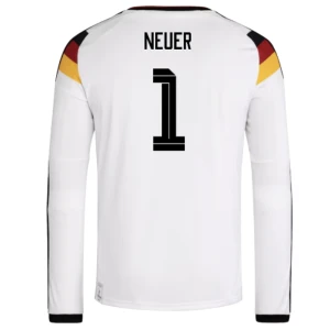 Manuel Neuer #1 Deutschland Fußballtrikot WM 2026 Heimtrikot Herren Langarm