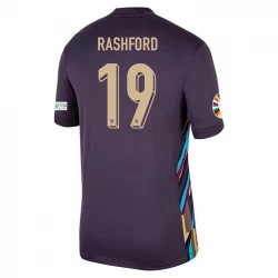 Marcus Rashford #19 England Fußballtrikots EM 2024 Auswärtstrikot Herren