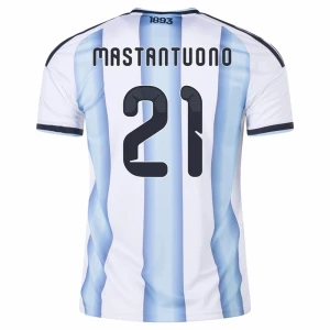 Mastantuono #21 Argentinien Fußballtrikot WM 2026 Heimtrikot Herren
