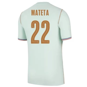 Mateta #22 Frankreich Fußballtrikot WM 2026 Auswärtstrikot Herren