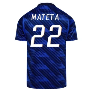 Mateta #22 Frankreich Fußballtrikot WM 2026 Heimtrikot Herren