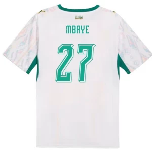 Mbaye #27 Senegal Fußballtrikot WM 2026 Heimtrikot Herren