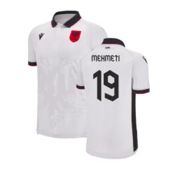 Mehmeti #19 Albanien Fußballtrikot EM 2024 Auswärtstrikot Herren