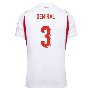Merih Demiral #3 Truthahn Fußballtrikot WM 2026 Auswärtstrikot Herren
