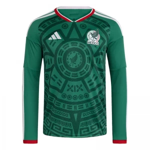 Mexiko Fußballtrikot 2026 Heimtrikot Herren Langarm