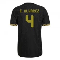 Mexiko Fußballtrikot E. Alvarez #21 2025 Black Gold Cup Ausweichtrikot Herren