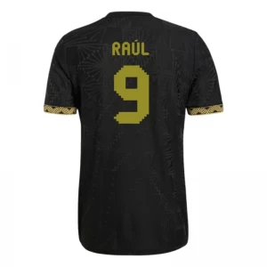 Mexiko Fußballtrikot Raul #9 2025 Black Gold Cup Ausweichtrikot Herren