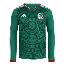 Mexiko Fußballtrikot WM 2026 Heimtrikot Herren Langarm