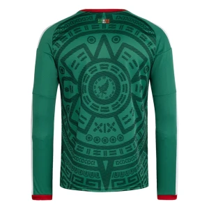 Mexiko Fußballtrikot WM 2026 Heimtrikot Herren Langarm