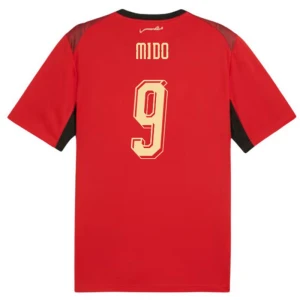 Mido #9 Ägypten Fußballtrikot WM 2026 Heimtrikot Herren