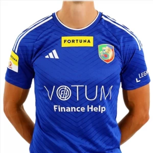 Miedź Legnica Fußballtrikot 2023-24 Heimtrikot Herren