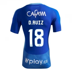 Millonarios FC D. Ruiz #18 Fußballtrikot 2025-26 Heimtrikot Herren