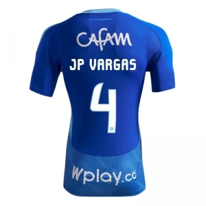 Millonarios FC Jp Vargas #4 Fußballtrikot 2025-26 Heimtrikot Herren