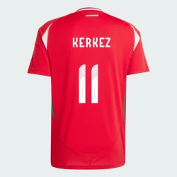 Milos Kerkez #11 Ungarn Fußballtrikots EM 2024 Heimtrikot Herren