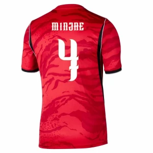 Minjae #4 Südkorea Fußballtrikot WM 2026 Heimtrikot Herren
