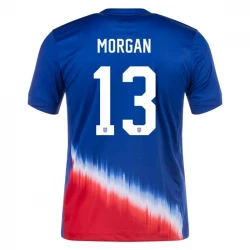 Morgan #13 USA Fußballtrikots Copa America 2024 Auswärtstrikot Herren