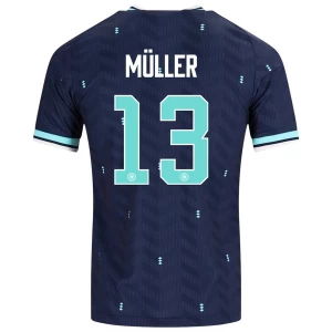 Muller #13 Deutschland Fußballtrikot WM 2026 Auswärtstrikot Herren