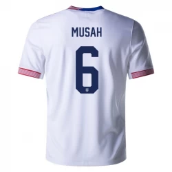 Musah #6 USA Fußballtrikots Copa America 2024 Heimtrikot Herren