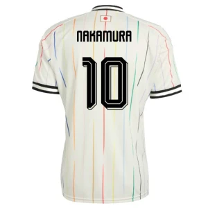 Nakamura #10 Japan Fußballtrikot WM 2026 Auswärtstrikot Herren