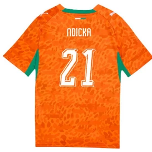 Ndicka #21 Elfenbeinküste Fußballtrikot WM 2026 Heimtrikot Herren