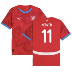 Nedved #11 Tschechien Fußballtrikot EM 2024 Heimtrikot Herren