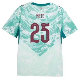 Neto #25 Portugal Fußballtrikot WM 2026 Auswärtstrikot Herren
