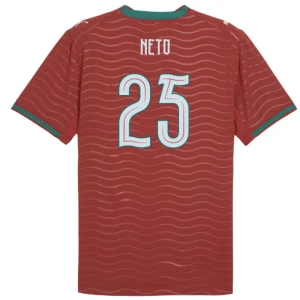 Neto #25 Portugal Fußballtrikot WM 2026 Heimtrikot Herren