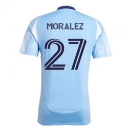 New York City FC Moralez #27 Fußballtrikot 2025-26 Heimtrikot Herren