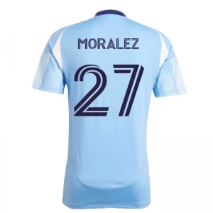 New York City FC Moralez #27 Fußballtrikot 2025-26 Heimtrikot Herren