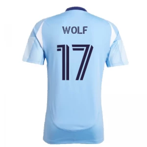 New York City FC Wolf #17 Fußballtrikot 2025-26 Heimtrikot Herren