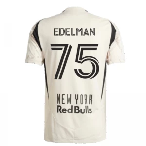 New York Red Bulls Fußballtrikot 2025-26 Edelman #75 Auswärtstrikot Herren