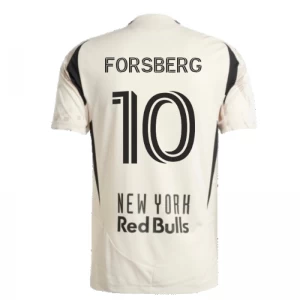 New York Red Bulls Fußballtrikot 2025-26 Forsberg #10 Auswärtstrikot Herren