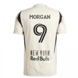 New York Red Bulls Fußballtrikot 2025-26 Morgan #9 Auswärtstrikot Herren