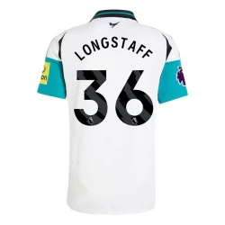 Newcastle United Fußballtrikot 2024-25 Longstaff #36 Auswärtstrikot Herren